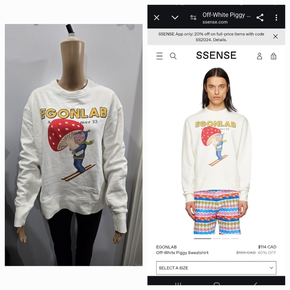 Unisex Egonlab Sweatshirt - Picture 1 of 9